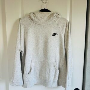 Nike Light Gray Pullover Hoodie